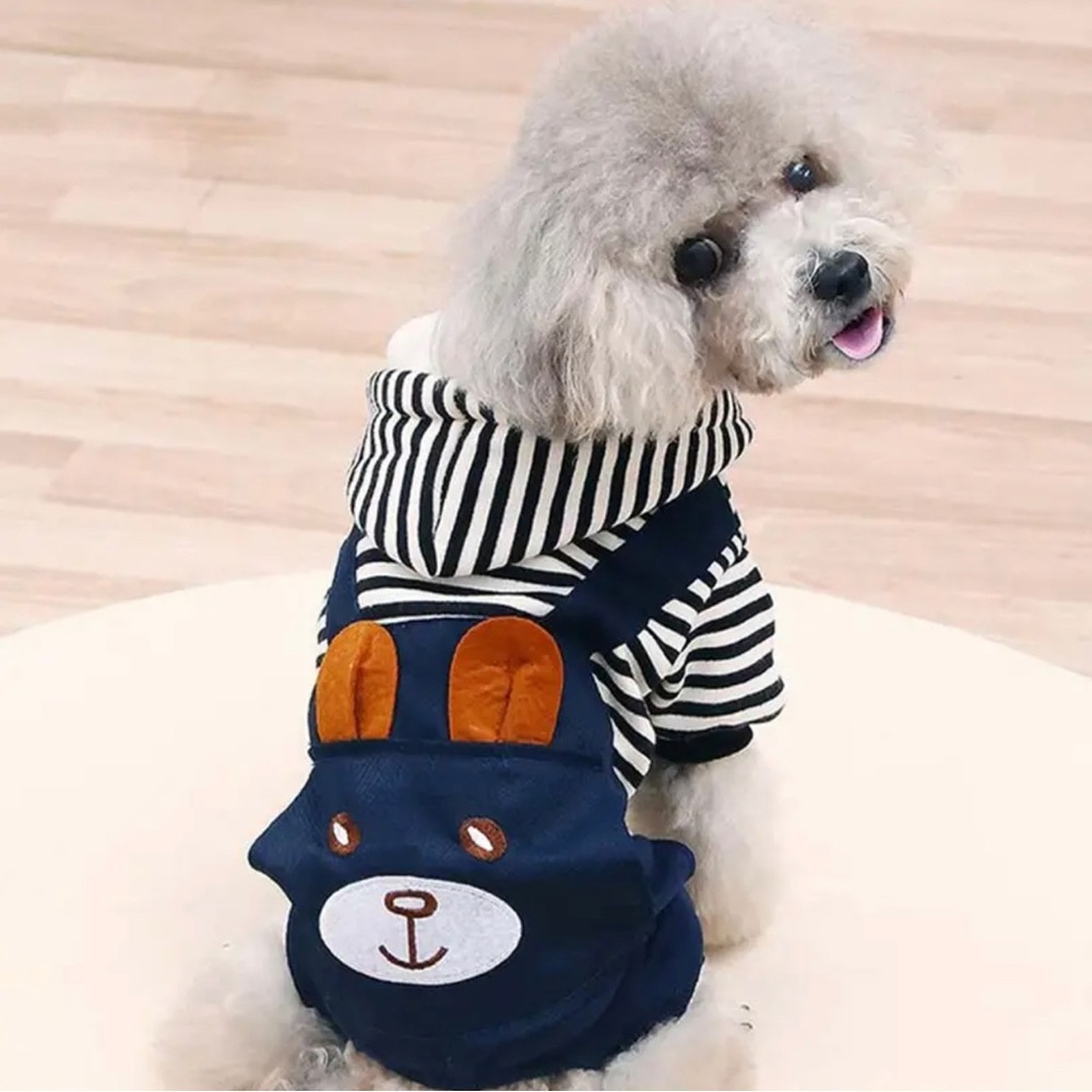 NWOT Dog overalls sz S
